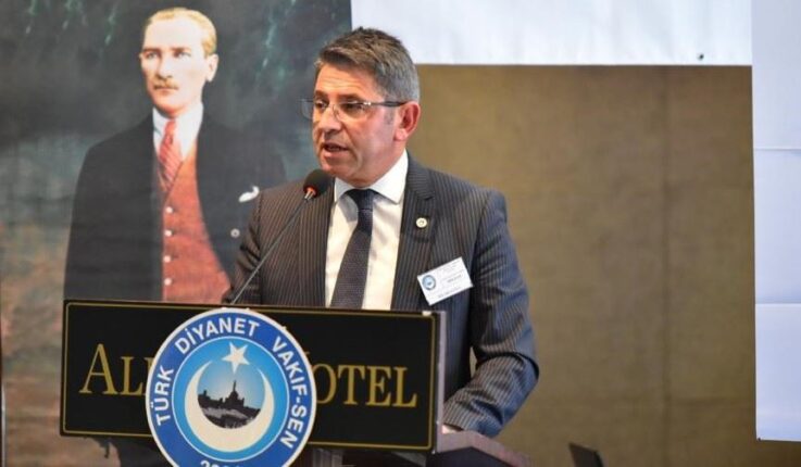 Türk Diyanet Vakıf-Sen Genel Başkan Yardımcısı Hilmi Şanlı Serhat Şehirlerde.