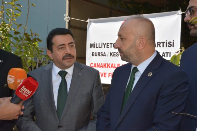 KESTEL MHP’DEN ÇANAKKALE’YE MEYVE FİDANI