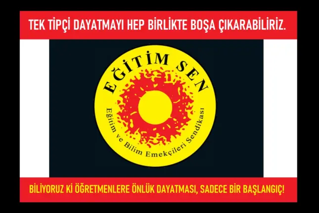 EĞİTİM SEN BURSA; Önlük İçin Beden Ölçüleri Vermiyor, Tek Tip Kıyafet Dayatmasını Kabul Etmiyoruz!