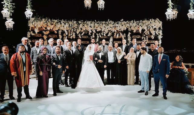 İş dünyası ve devlet yetkilileri, Fethi Şimşek’in oğlunun düğününde buluştu