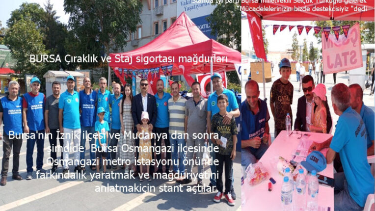 ÇIRAK VE STAJ MAĞDURLARI HAKLARINI ARAMAYA DEVAM EDİYOR