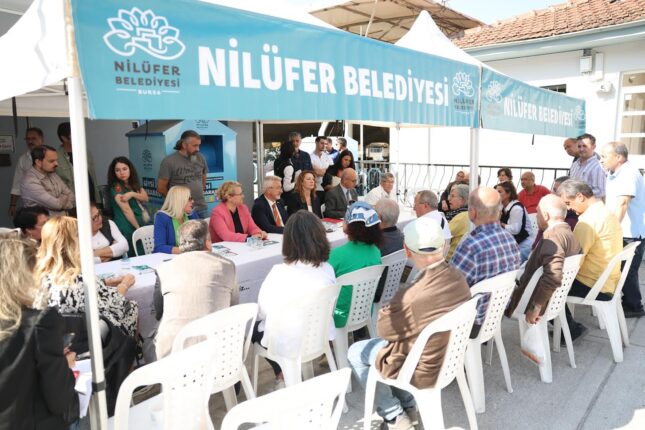 BAŞKAN ERDEM, CUMHURİYET MAHALLESİ’NDEYDİ