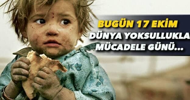 YOKSULLUKLA MÜCADELE GÜNÜ (!)
