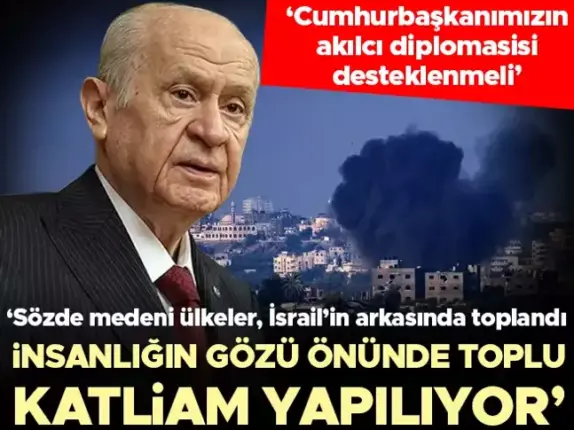 Sözde medeni ülkeler İsrail’in arkasında toplandı