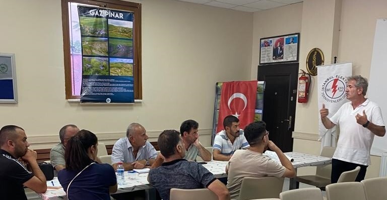 ETO AKADEMİ DE ELEKTRİK SİSTEMLERİNDE  “TOPRAKLAMA”NIN ÖNEMİ ANLATILDI.