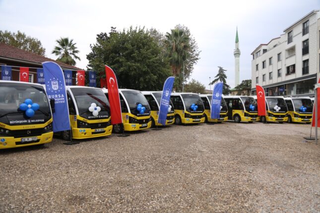 GÜRSU MİNİBÜSLERİ BURULAŞ SİSTEMİNE DAHİL OLDU