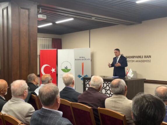 Aydınlar Ocağı’nın Ekim ayı konuşmacısı Alfatlı oldu