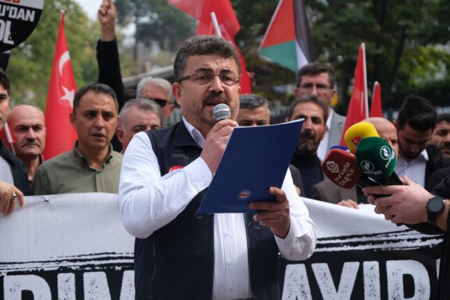 BURSA, FİLİSTİN İÇİN TEK YÜREK OLDU