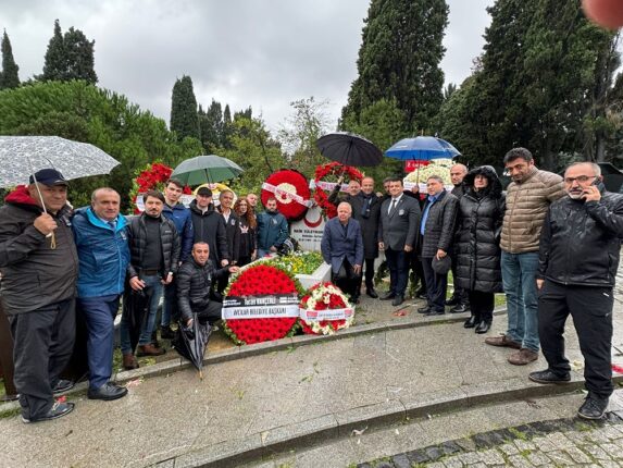 NAİM SÜLEYMANOĞLU MEZARI BAŞINDA ANILDI