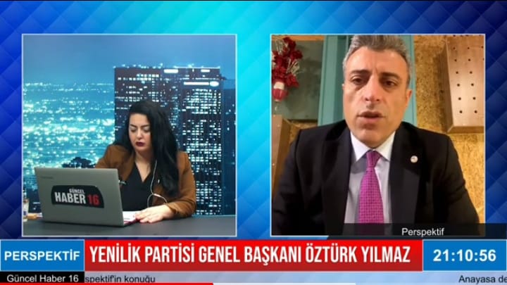 Genel Başkan Öztürk Yılmaz Özge Demir’le Perspektif Programına Konuk Oldu