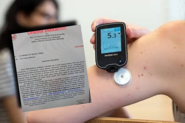 DİABET SENSORLERİ İÇİN ÇALIŞMA VE SOSYAL GÜVENLİK BAKANLIĞINA ÇAĞRI
