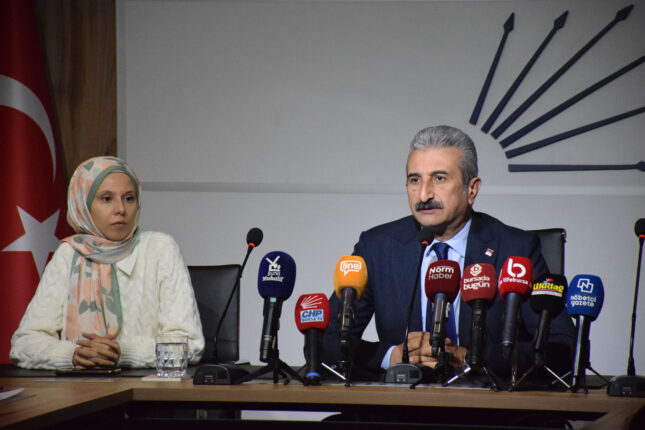 CHP İL BAŞKANI YEŞİLTAŞ: ‘RECEP TAYYİP ERDOĞAN’ KANUNLARINA KARŞI HUKUKU SAVUNUYORUZ