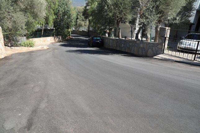 Belediye Yol Yapım Çalışmaları  Bir Yılda 140 Bin Ton Asfalt Serimi