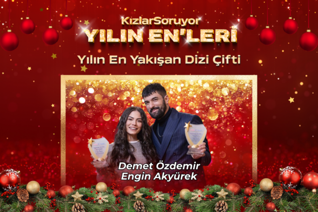 Demet Özdemir ve Engin Akyürek Yılın En İyi Dizi Çifti Seçildi