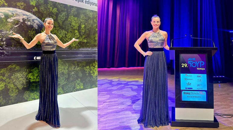 ECE VAHAPOĞLU 22 YIL ÖNCEKİ ÖDÜLÜNÜ BU KEZ SUNDU