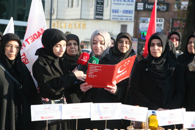 Ülkemizin Saadet’i, dışarıda değil yine ülkemizin kendi elindedir.