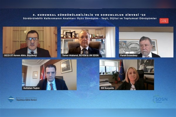 5. Kurumsal Sürdürülebilirlik ve Sorumluluk Zirvesi “Üçüz Dönüşüm” temasıyla gerçekleşti