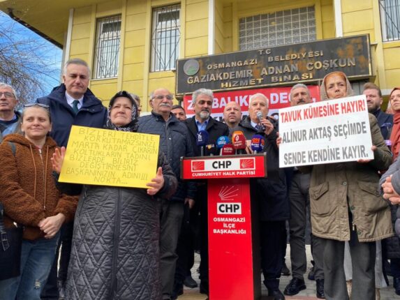 CHP OSMANGAZİ’DEN GAZİAKDEMİR’DE RANTSAL DÖNÜŞÜM TEPKİSİ