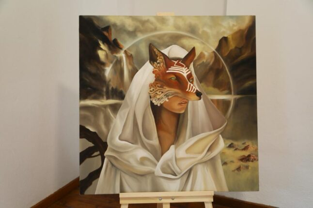 GENÇ RESSAMIN ESERLERİ SANATSEVERLERLE BULUŞTU  COLLECTIVE RESİM SERGİSİ AÇILDI