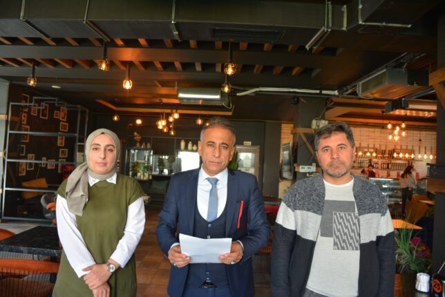 BATMANLI YAZARLAR’DAN FİLİSTİN’E DESTEK