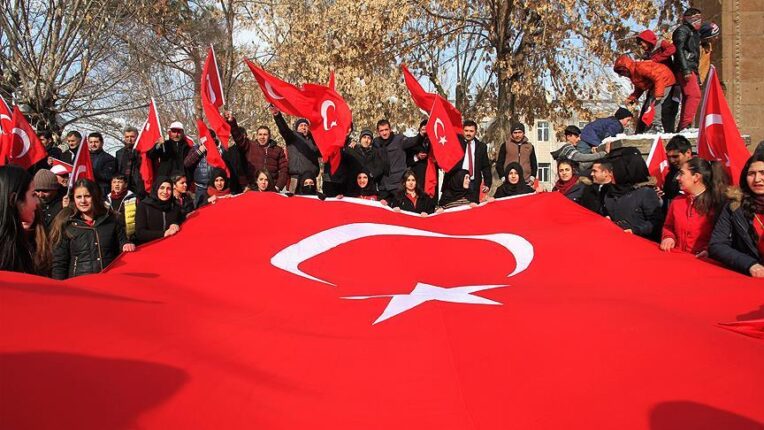 “TERÖRE LANET” YÜRÜYÜŞÜ