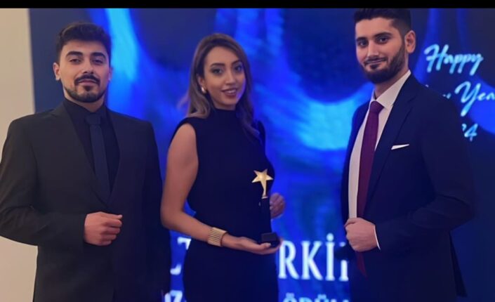 Murat Hançer başarılı çalışmalar yapan firmasıyla ödülü kaptı!