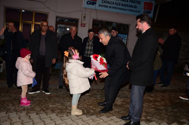 ÇATALCA’DA GENÇLERİMİZ VE ÇOCUKLARIMIZ İÇİN DAHA İYİ BİR GELECEK YARATACAĞIZ