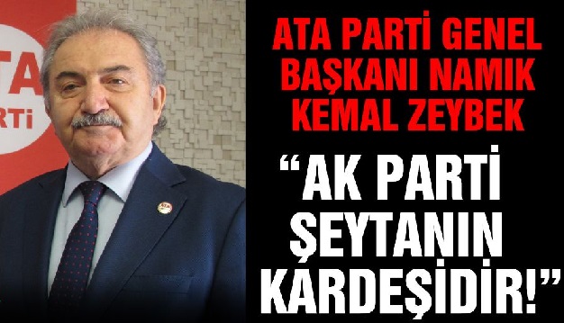 Ak Partiye “ATA” Hamle! Kapatılacak mı?