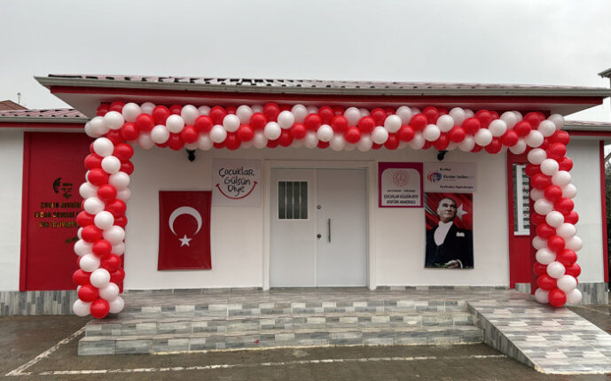ÇOCUKLAR GÜLSÜN DİYE DERNEĞİ’NİN 51. ANAOKULU, 12 OCAK’TA ADIYAMAN GÖLBAŞI’NDA AÇILDI.
