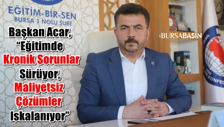 BAŞKAN ACAR’DAN DÖNEM SONU DEĞERLENDİRMESİ