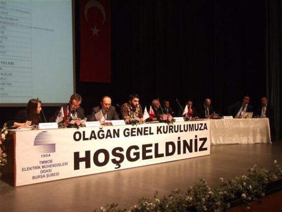 EMO Bursa Şubesi’nde Genel Kurul
