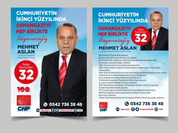 Osmangazi’ye Sosyal Demokrat Belediyeciliği Tekrar Tahsis Etmek İstiyoruz!