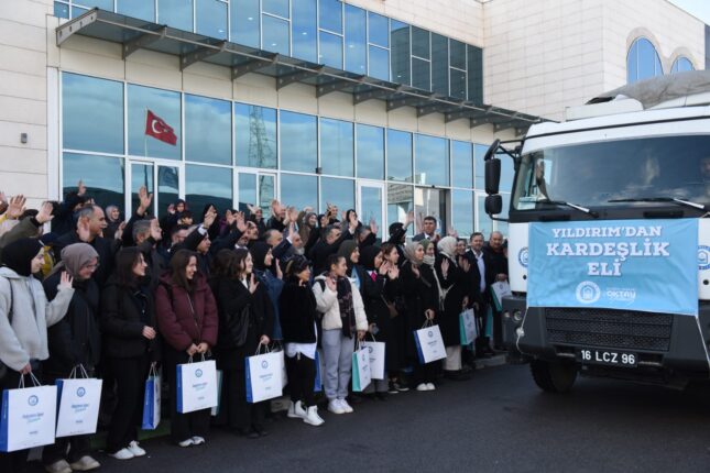 BAŞKAN YILMAZ KAHRAMANLARLA BULUŞTU
