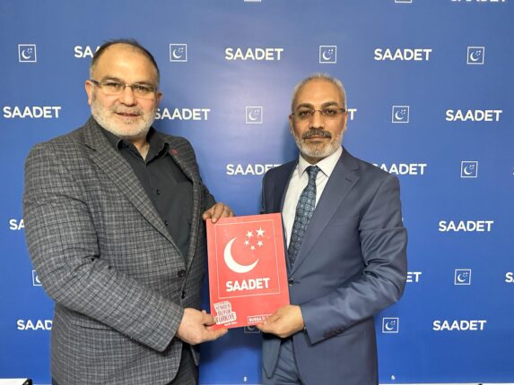 İŞ İNSANI SELAMİ BEYAZTAŞ, SAADET PARTİSİ GÜRDU’DAN MECLİS ÜYESİ ADAYI.