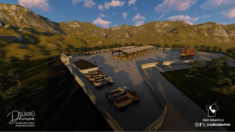 CHP’li Şükrü Deviren Atık Ayrıştırma Merkezi Projesini Tanıttı