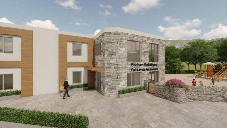 Bodrum Belediyesi Anaokulları Yapmaya Devam Ediyor
