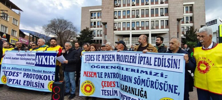 Eğitim Sen Bursa; ÇOCUKLARIN GELECEĞİNİN ‘MESEM’ VE ‘ÇEDES’ ÜZERİNDEN  KARARTILMASINA İZİN VERMEYELİM!