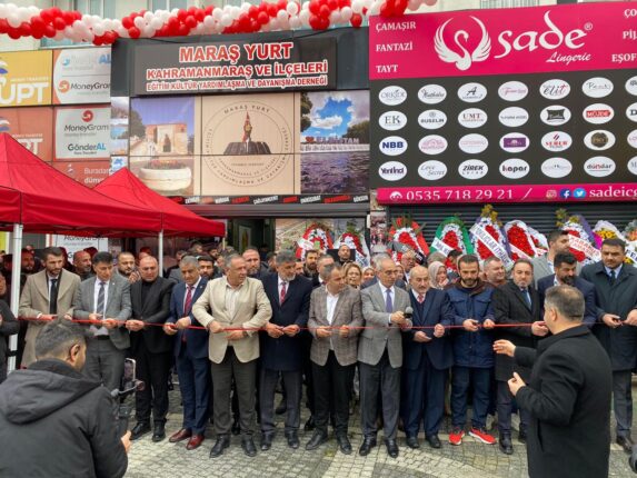 MARAŞYURT ’tan Siyasi Parti Genel Başkanı Katılımlı Görkemli Açılış