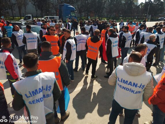 BORUSAN LOJİSTİKTE BÜYÜK GREV