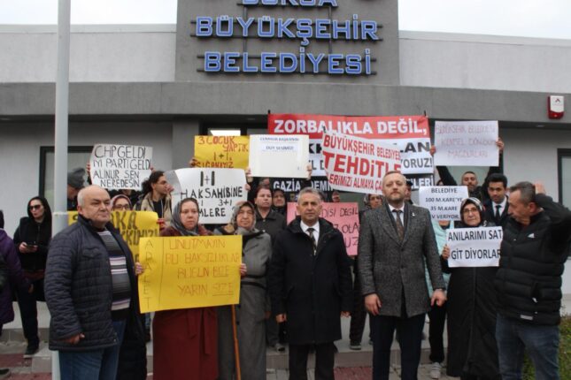 Bayram Kazancı; Kentsel Dönüşüm alanına sayın Aktaş siz niye gelmiyorsunuz?