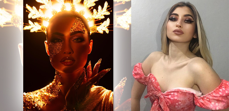 ÇAĞLA AYHAN PARLAK MAKYAJ MODASI GELDİ