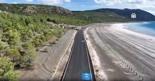 Necla Yörüklü’den Salda Gölü’ne Yapılan Asfalt Yola Tepki