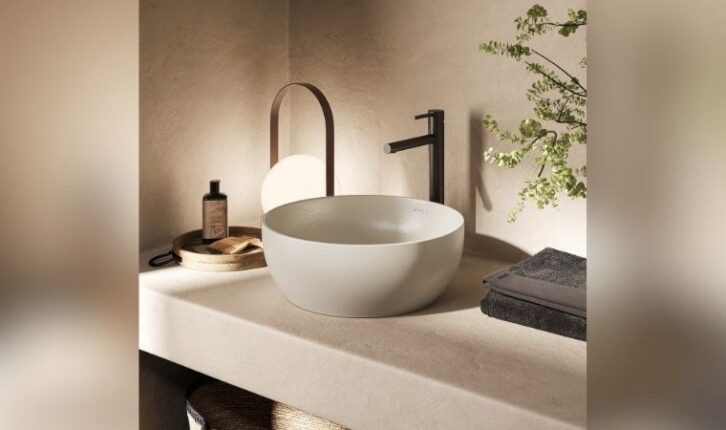 VitrA, dünyanın ilk ve tek %100 geri dönüştürülmüş seramik lavabosunu üretti