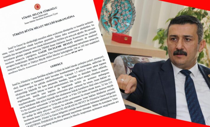 TÜRKOĞLU’NDAN GAZZE ÖNERGESİ