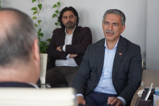 Deviren “Söz Verdiğimiz Gibi İlk Ziyaret Milli Eğitim Müdürlüğü’ne”