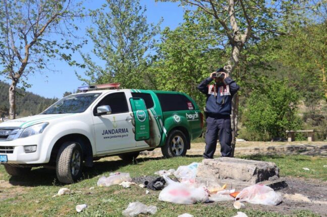 HAYDİ Tim Komutanlığı’ndan ‘doğaya saygı’ mesajı
