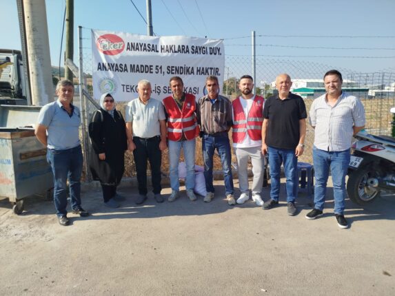 EKER İŞÇİSİNE ‘ZAFER’ SAHİP ÇIKTI!