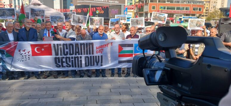 Saadet Bursa’dan Filistin’e Destek, Siyonist İsrail’i Kınama!