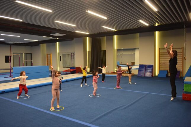 YILDIRIM’DA 60 BİN ÇOCUK CİMNASTİKLE TANIŞTI