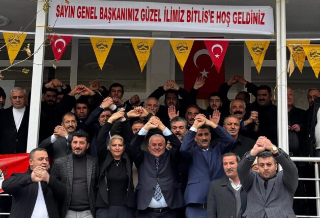 Ana Yol Partisi Bitlis İl Kongresi’nde Coşku.!